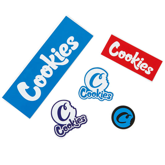 Cookies Sticker Pack 5 Piece Assortment  Cookies   