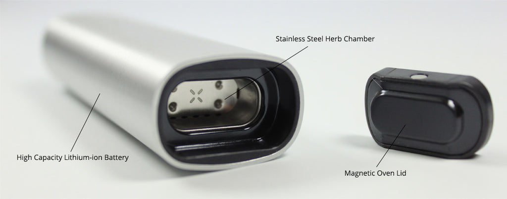 inside view of PAX heating chamber