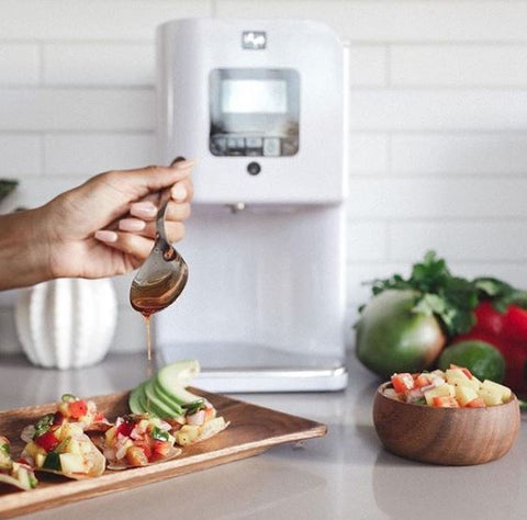 Levo 2 Oil Infuser making some seviche