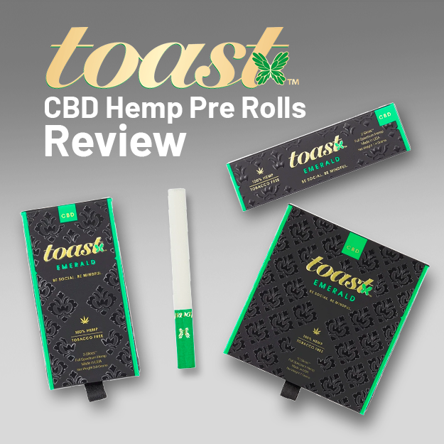 Toast CBD Hemp Pre Rolls Review