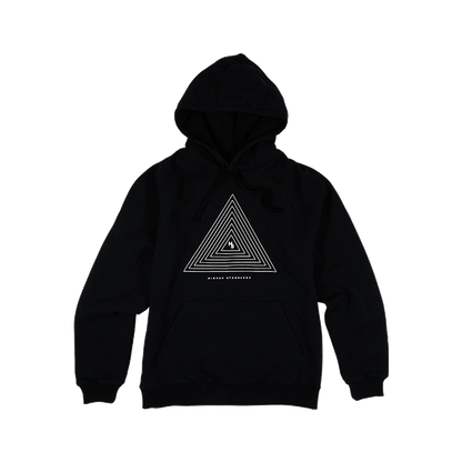 Higher Standards Hoodie - Concentric Triangle Apparel : Tops Higher Standards Black Double XL 