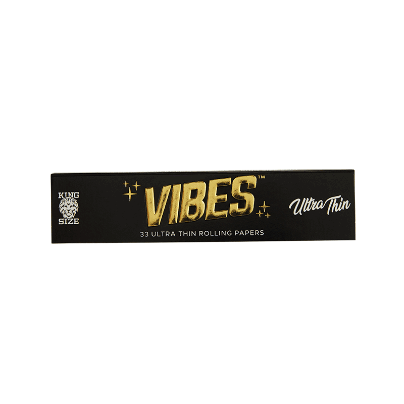 Vibes Papers Single Pk 1 1/4 50 Papers Per Booklet Papers, Cones, and Wraps : Papers Vibes Rolling Papers