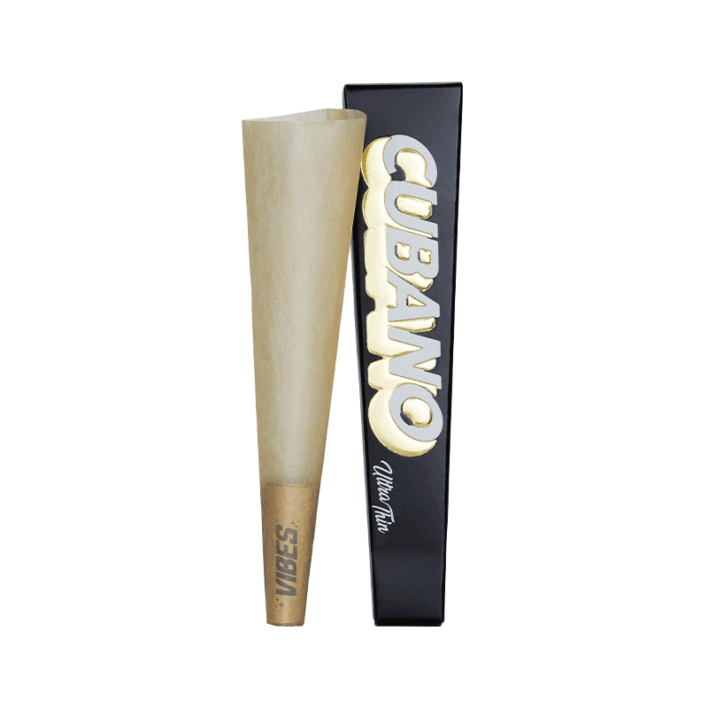 Vibes Cubano Cones Single - King Size Papers, Cones, and Wraps : Cones Vibes Rolling Papers
