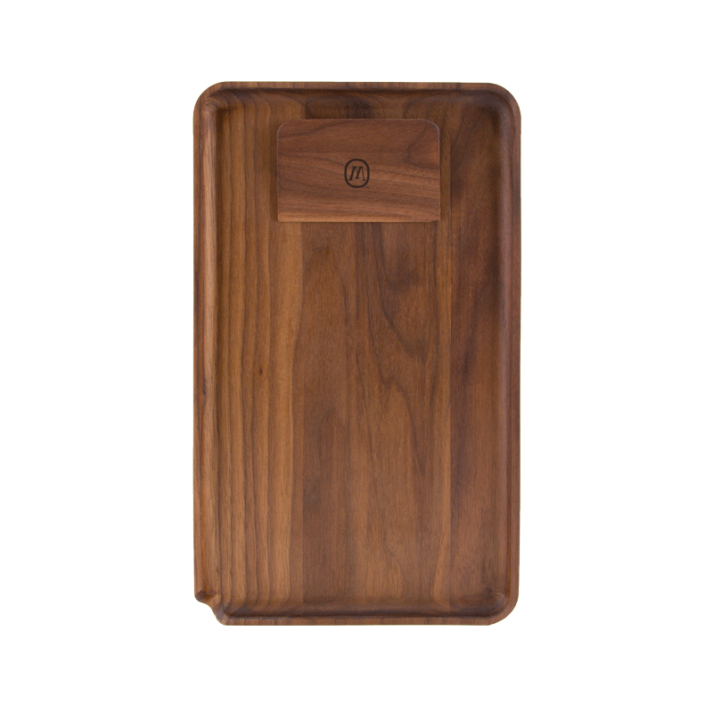 Marley Natural Black Walnut Rolling Tray Papers, Cones, and Wraps : Accessories Marley Natural large  