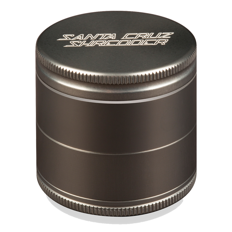 Santa Cruz Shredder 4-Piece Grinder Grinders : Aluminum Santa Cruz Shredder 2.1"(54mm) Gray 4pc