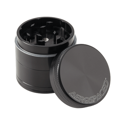 Aerospaced 4-Piece Grinder  Aerospaced Black   1.6  